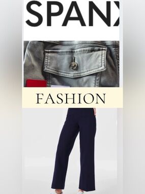 SPANX women’s wide leg cropped pant